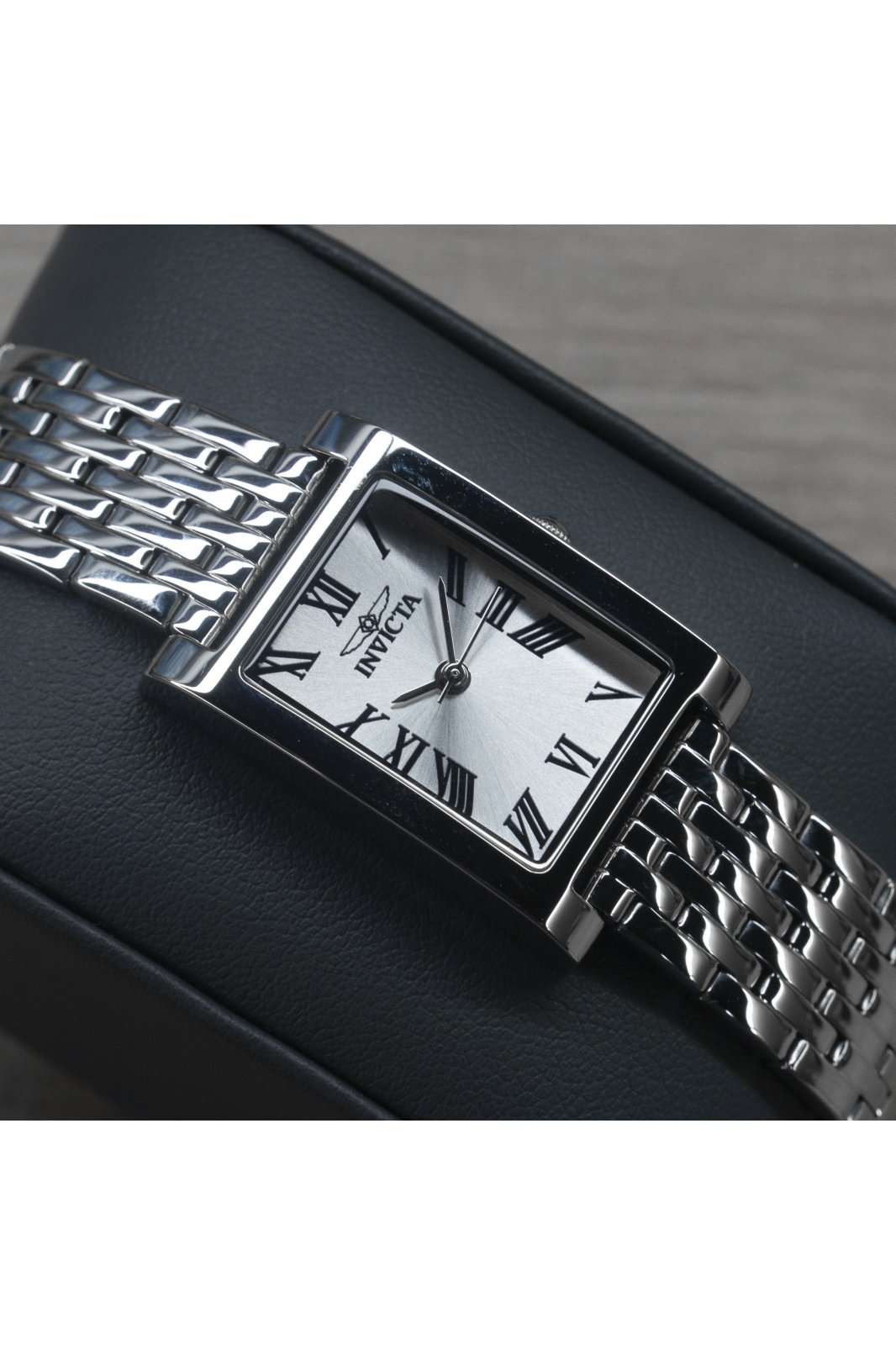 Invicta Angel 48142 Damklocka - Kvartsrörelse - Rostfritt Stål med Silver Urskiva - 19 mm