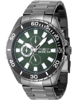 Invicta Pro Diver 29930 Relógio Masculino - Movimento Quartz - Aço Inoxidável com Mostrador Verde - 46 mm