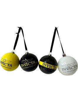 Invicta Adornos Navideños Bolas Set de 12