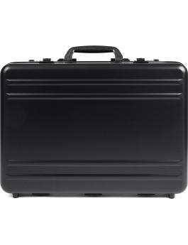 Invicta Aluminum Collector Briefcase New 18 Slot with lock - Black