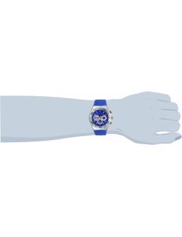TechnoMarine Cruise TM-118121 Relógio Masculino - Movimento Quartz - Aço Inoxidável com Mostrador Azul - 46 mm