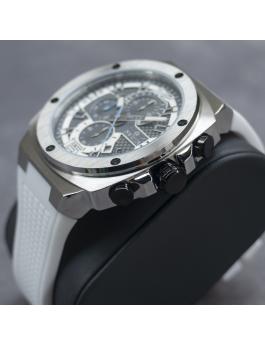 Invicta Racing 48163 Men's Watch - Quartz Movement - Stainless Steel with Grey Dial - 47 mm