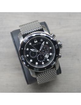 Invicta Pro Diver 48073 Men's Watch - Quartz Movement - Stainless Steel with Black Dial - 48 mm