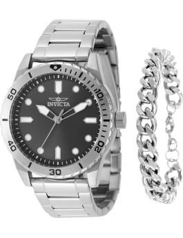 Invicta Speedway 46308 – Orologio Uomo Al Quarzo, Cassa Acciaio 46mm, Quadrante Nero, Impermeabile 5 Bar
