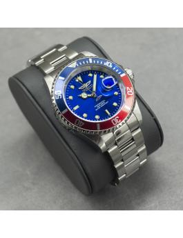 Invicta Pro Diver 47611 Men's Watch - Quartz Movement - Stainless Steel with Blue Dial - 40 mm