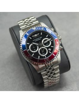 Invicta Pro Diver 48117 Relógio Masculino - Movimento Quartz - Aço Inoxidável com Mostrador Preto - 43 mm
