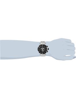 Invicta Cruiseline 32146 Herrenuhr - Quarzwerk - Edelstahl mit schwarzem Zifferblatt - 50 mm