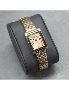 Invicta Angel 48149 Ceas pentru femei - Mecanism Quartz - Oțel inoxidabil cu cadran auriu roz - 19 mm