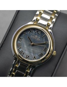 Invicta Wildflower 48233 Reloj de mujer - Movimiento de cuarzo - Acero inoxidable con esfera de nácar - 32 mm