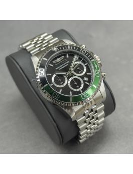 Invicta Pro Diver 48380 Reloj de Hombre - Movimiento de Cuarzo - Acero Inoxidable con Esfera Negra - 43 mm