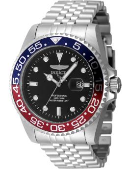 Invicta Pro Diver 48388 Reloj para Hombre - Movimiento de Cuarzo - Acero Inoxidable con Esfera Negra - 47 mm