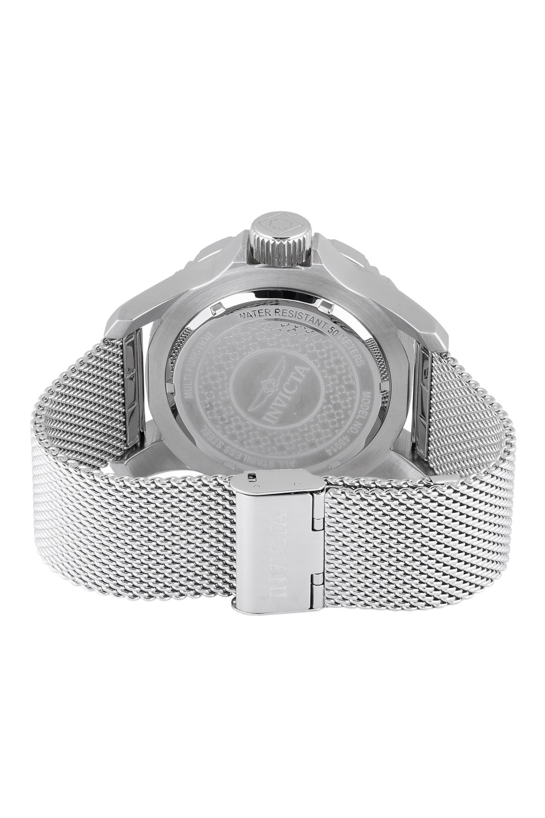 Invicta Vintage 48014 Men's Watch - Quartz Movement - Stainless Steel with Yellow Dial - 49 mm