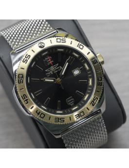 Invicta Coalition Forces 48350 Men's Watch - Quartz Movement - Stainless Steel with Black Dial - 45 mm