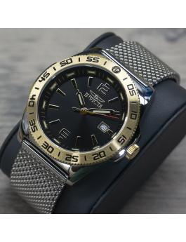 Invicta Coalition Forces 48350 Men's Watch - Quartz Movement - Stainless Steel with Black Dial - 45 mm