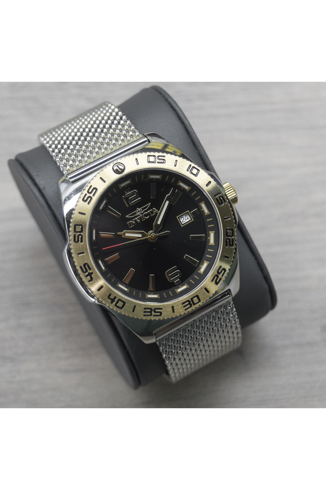 Invicta Coalition Forces 48350 Men's Watch - Quartz Movement - Stainless Steel with Black Dial - 45 mm