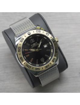 Invicta Coalition Forces 48350 Men's Watch - Quartz Movement - Stainless Steel with Black Dial - 45 mm