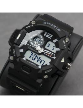 Activa Digital ACW495-001 Reloj de hombre - Movimiento de cuarzo - Plástico con esfera negra - 55 mm