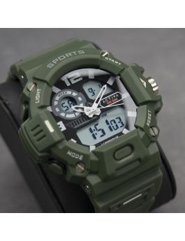 Activa Digital ACW495-003 Reloj de hombre - Movimiento de cuarzo - Plástico con esfera negra - 55 mm