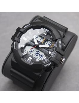 Activa Digital ACW496-001 Reloj de hombre - Movimiento de cuarzo - Plástico con esfera negra - 50 mm