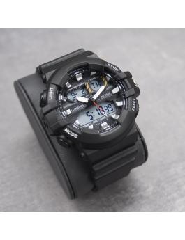 Activa Digital ACW496-001 Reloj de hombre - Movimiento de cuarzo - Plástico con esfera negra - 50 mm