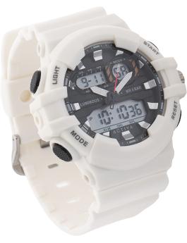 Activa Digital ACW496-002 Relógio Masculino - Movimento de Quartzo - Plástico com Mostrador Preto - 50 mm