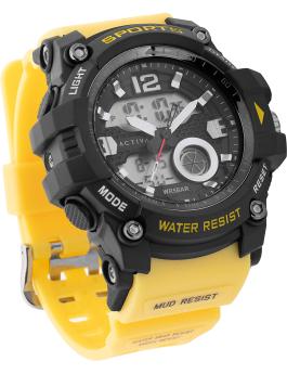 Activa Digital ACW497-006 Muški Sat - Kvarcni Mehanizam - Plastika s Crnim Cifernikom - 54 mm