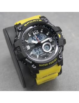 Activa Digital ACW497-006 Muški Sat - Kvarcni Mehanizam - Plastika s Crnim Cifernikom - 54 mm