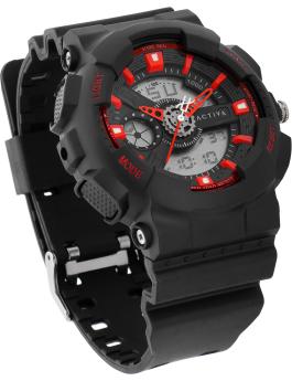 Activa Digital ACW498-001 Relógio Masculino - Movimento de Quartzo - Plástico com Mostrador Preto - 50 mm