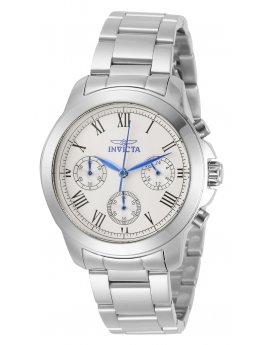 Invicta Specialty 21653 Women's Watch - Quartz Movement - Stainless Steel with Silver Dial - 37 mm