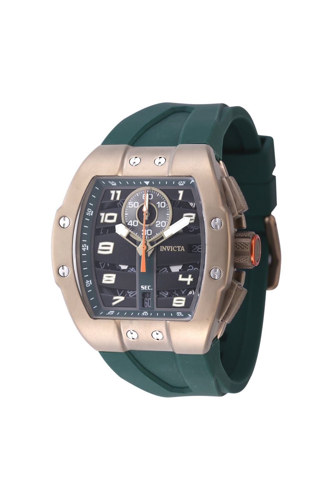 Invicta Racing 48162 Orologio da Uomo - Impermeabile - Analogico - Movimento Quarzo - acciaio inossidabile con quadrante nero - 47mm