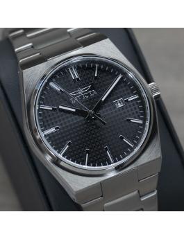 Invicta Speedway 48391 Herren Uhr - Quartz Bewegung - Edelstahl mit Grauem Zifferblatt - 40 mm