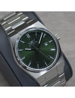 Invicta Speedway 48392 Herren Uhr - Quartz Bewegung - Edelstahl mit Grünem Zifferblatt - 40 mm