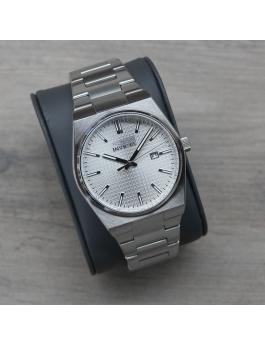 Invicta Speedway 48393 Reloj de Hombre - Movimiento de Cuarzo - Acero Inoxidable con Esfera Plateada - 40 mm