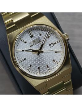 Invicta Speedway 48400 Orologio da Uomo - Movimento al Quarzo - Acciaio Inossidabile con Quadrante Argento - 40 mm