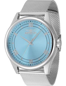 Invicta Celestial 48483 Orologio da Uomo - Movimento al Quarzo - Acciaio Inossidabile con Quadrante Blu - 43 mm