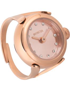 Invicta Mini Ring 48575 Relógio Feminino - Movimento de Quartzo - Aço Inoxidável com Mostrador Rosa - 17 mm