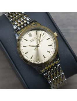 Montres Prestige Classic MPW-0002 Reloj de mujer - Movimiento de cuarzo - Metal con esfera dorada - 29 mm
