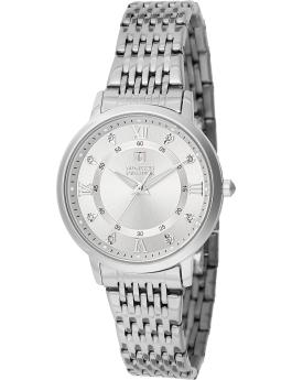 Montres Prestige Classic MPW-0005 Reloj de mujer - Movimiento de cuarzo - Metal con esfera plateada - 33 mm