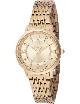 Montres Prestige Classic MPW-0007 Reloj de mujer - Movimiento de cuarzo - Metal con esfera dorada - 33 mm