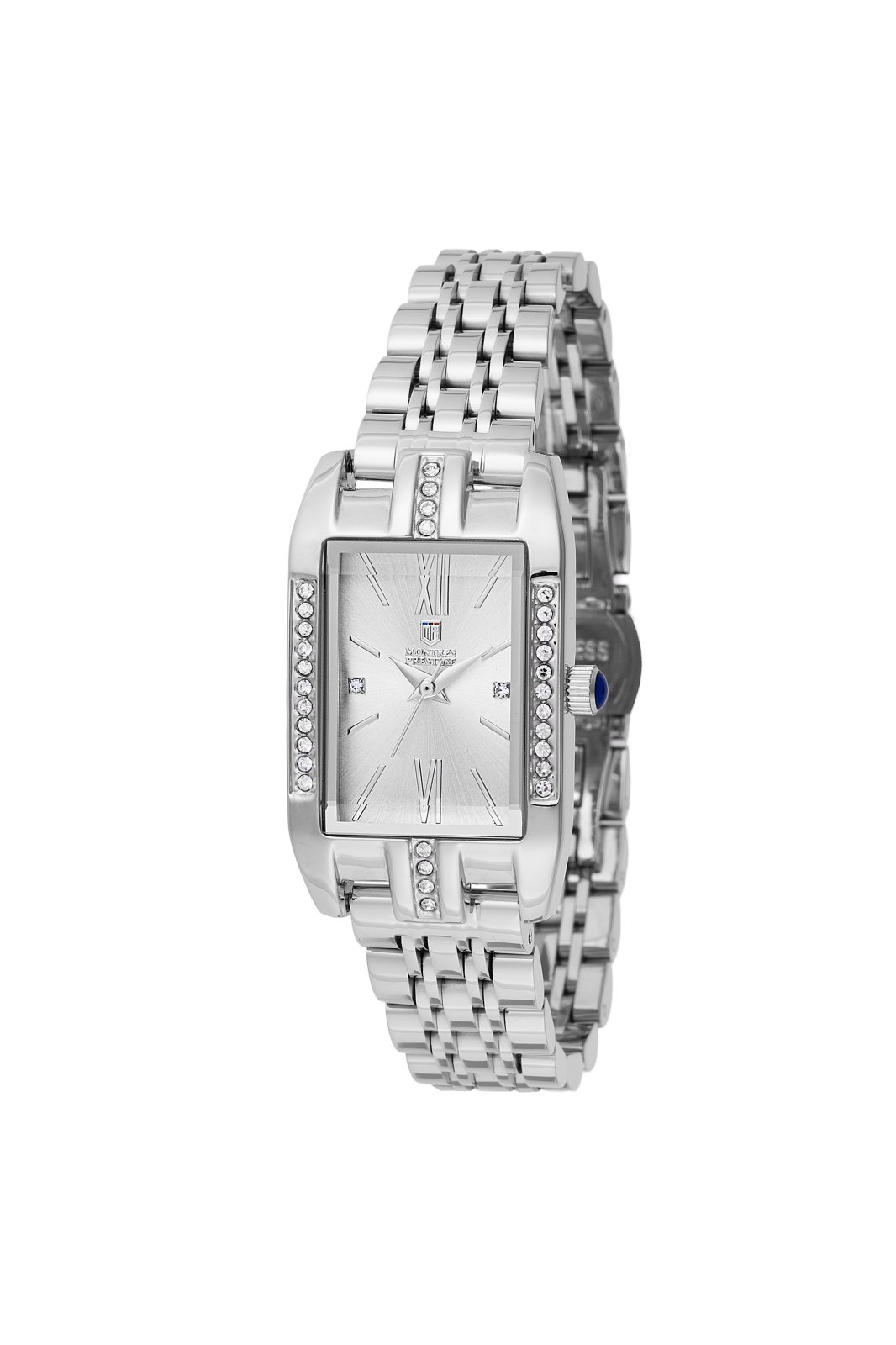 Montres Prestige Classic MPW-0019 Relógio Feminino - Movimento Quartz - Metal com Mostrador Prateado - 31 mm