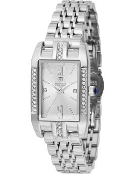 Montres Prestige Classic MPW-0019 Reloj de mujer - Movimiento de cuarzo - Metal con esfera plateada - 31 mm