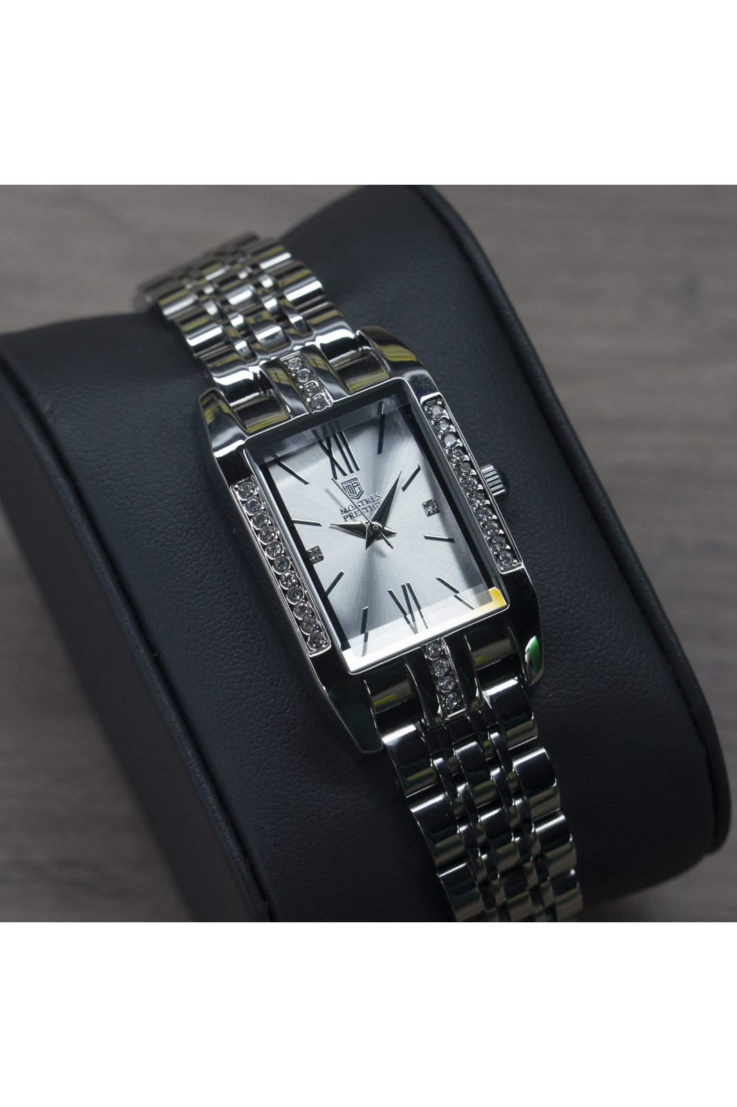 Montres Prestige Classic MPW-0019 Relógio Feminino - Movimento Quartz - Metal com Mostrador Prateado - 31 mm