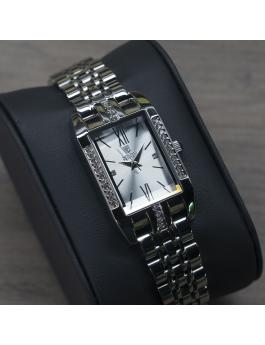 Montres Prestige Classic MPW-0019 Relógio Feminino - Movimento Quartz - Metal com Mostrador Prateado - 31 mm