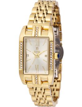 Montres Prestige Classic MPW-0020 Reloj de mujer - Movimiento de cuarzo - Metal con esfera dorada - 31 mm
