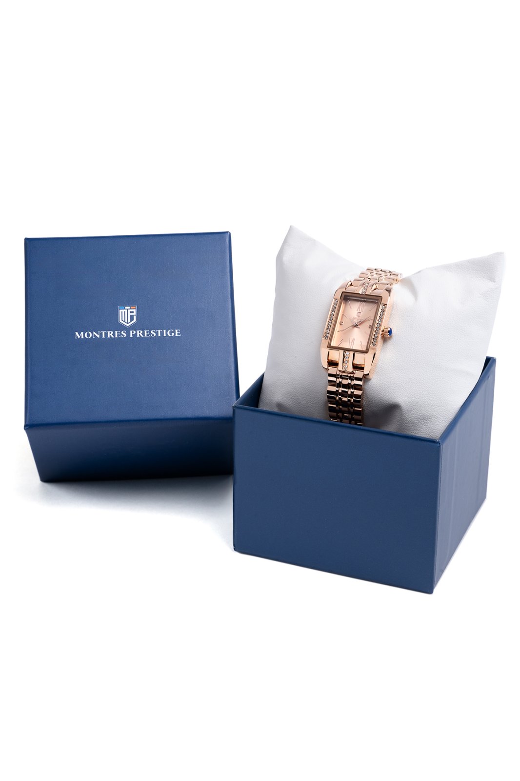 Montres Prestige Classic MPW-0021 Reloj de mujer - Movimiento de cuarzo - Metal con esfera color oro rosa - 31 mm