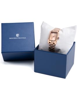Montres Prestige Classic MPW-0021 Reloj de mujer - Movimiento de cuarzo - Metal con esfera color oro rosa - 31 mm