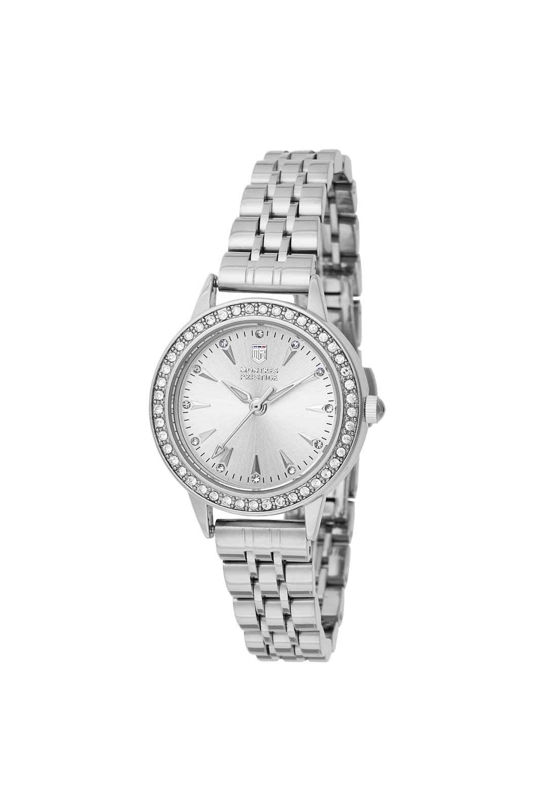 Montres Prestige Classic MPW-0022 Reloj de mujer - Movimiento de cuarzo - Metal con esfera plateada - 29 mm