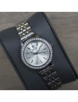 Montres Prestige Classic MPW-0022 Reloj de mujer - Movimiento de cuarzo - Metal con esfera plateada - 29 mm