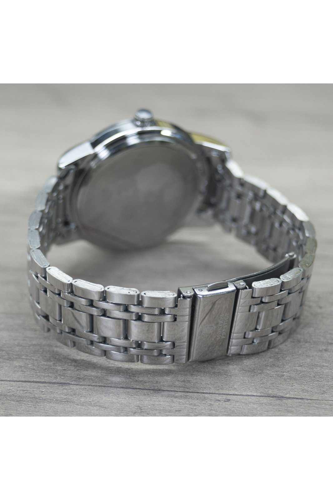 Montres Prestige Classic MPW-0028 Men's Watch - Quartz Movement - Metal with White Dial - 41 mm