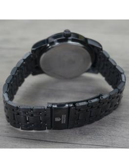 Montres Prestige Classic MPW-0030 Zegarek męski - Mechanizm kwarcowy - Metal z czarną tarczą - 41 mm